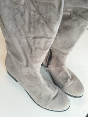 Grey American Eagle Over-The-Knee Boots - Size 9